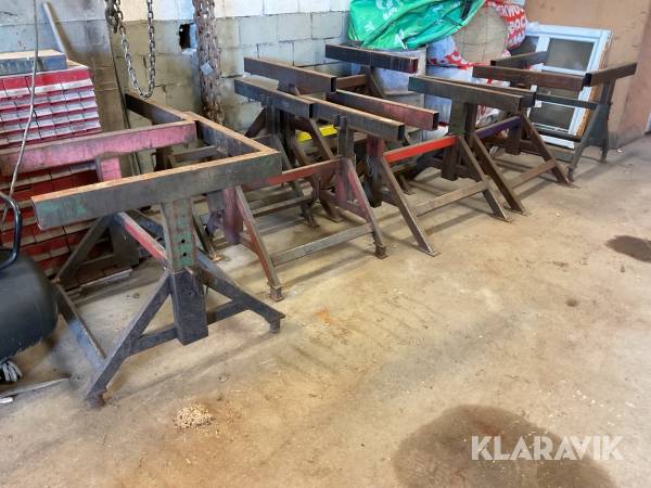 7st uppläggningsbockar
