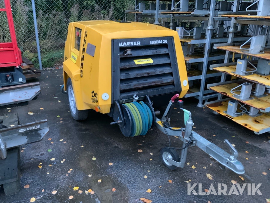 Kompressor Kaeser M26 Diesel 7BAR 3M³