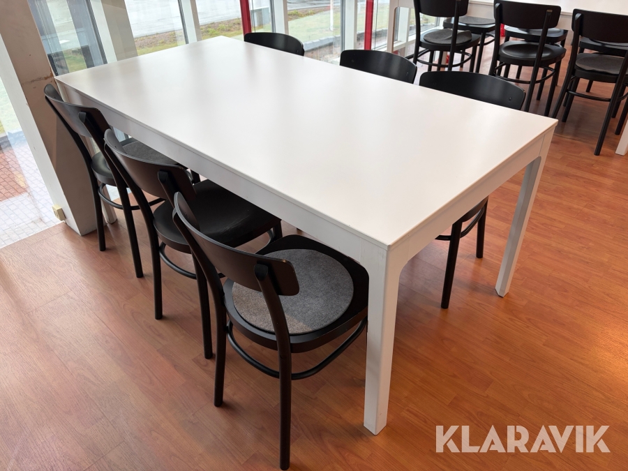 Bord och stolar Ikea 6 stolar