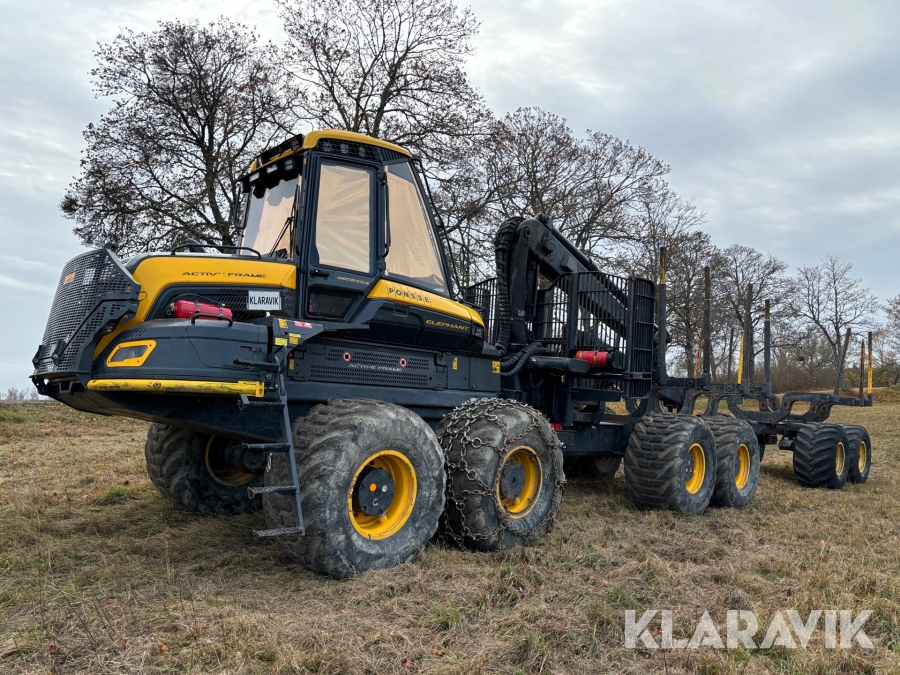 Skotare Ponsse Elephant King 8W AF Active Frame med 20-tons kärra