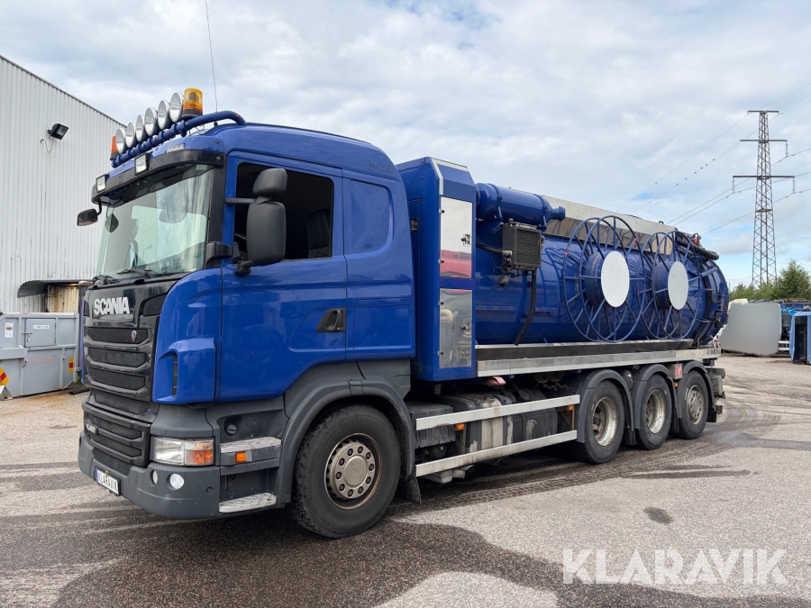 Slamsugarbil Scania R480 lb8x4*4hnb ADR