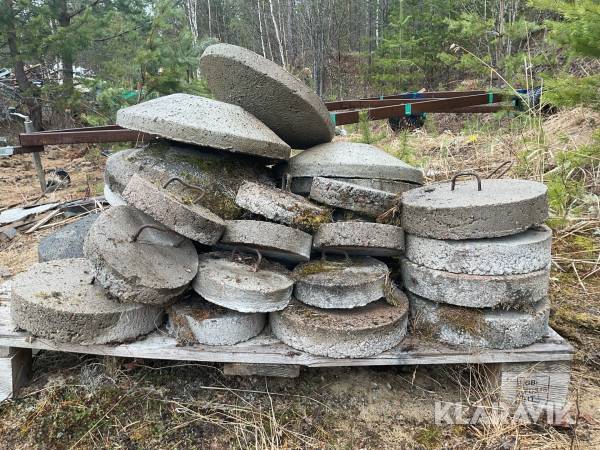 Betongsten runda 25st i olika format