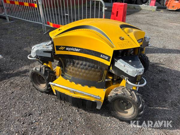 Gräsklippare Spider ILD02 med transportkärra
