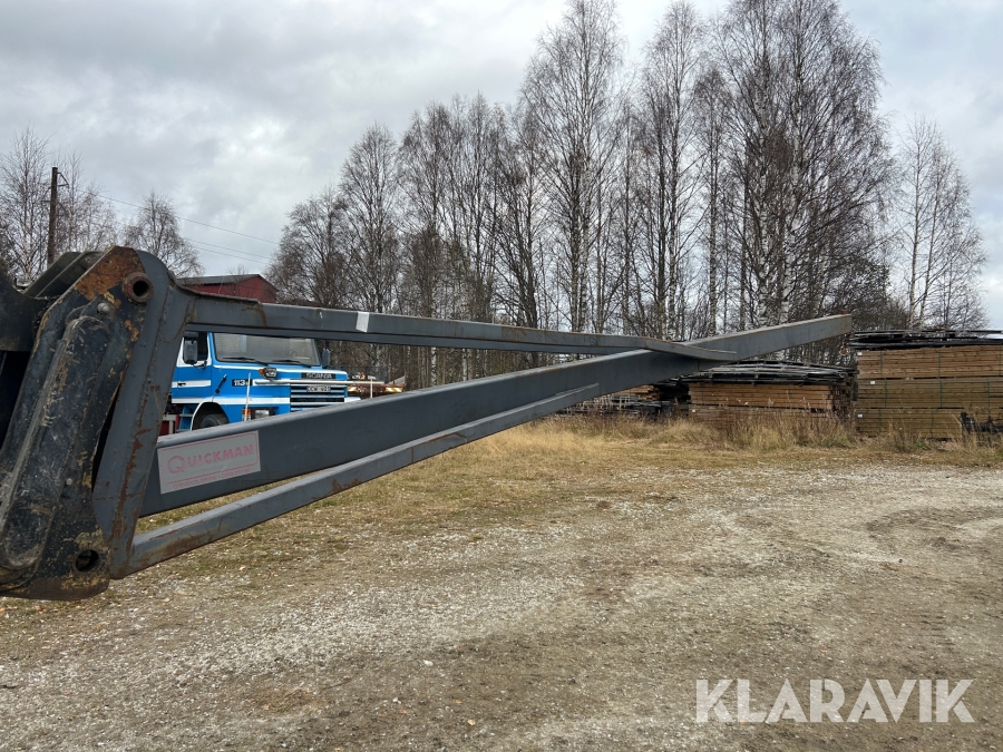 Kranarm Quickman 8,7 m