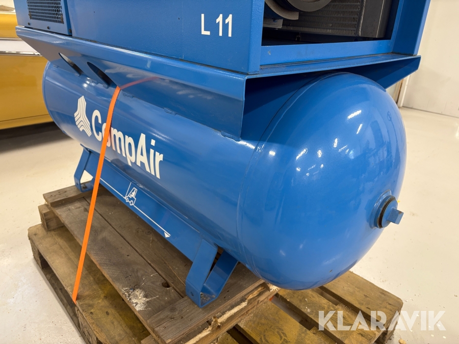 Skruvkompressor CompAir L11, Strängnäs, Klaravik auktioner