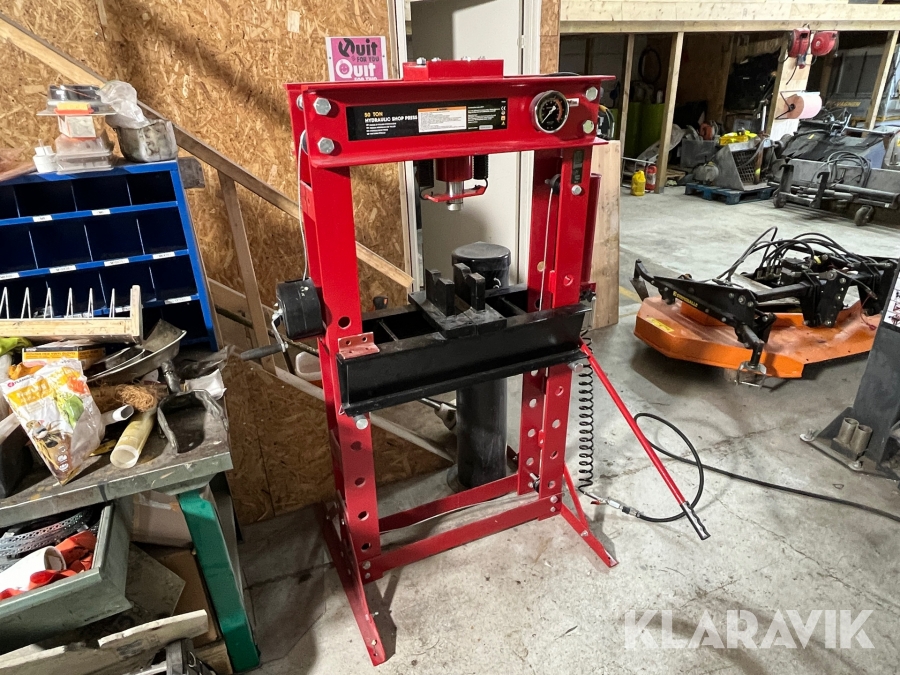Hydraulpress Red Tool 50 ton