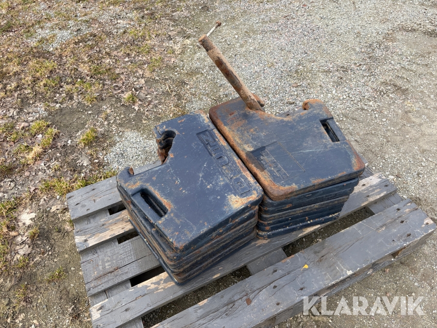 Frontvikter Deutz 14 st