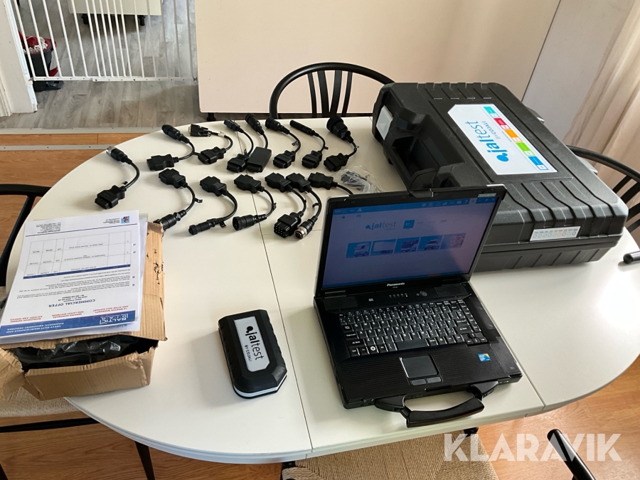 Diagnosutrustning för bilar, grävmaskiner, traktorer m.m. Cojali Jaltest