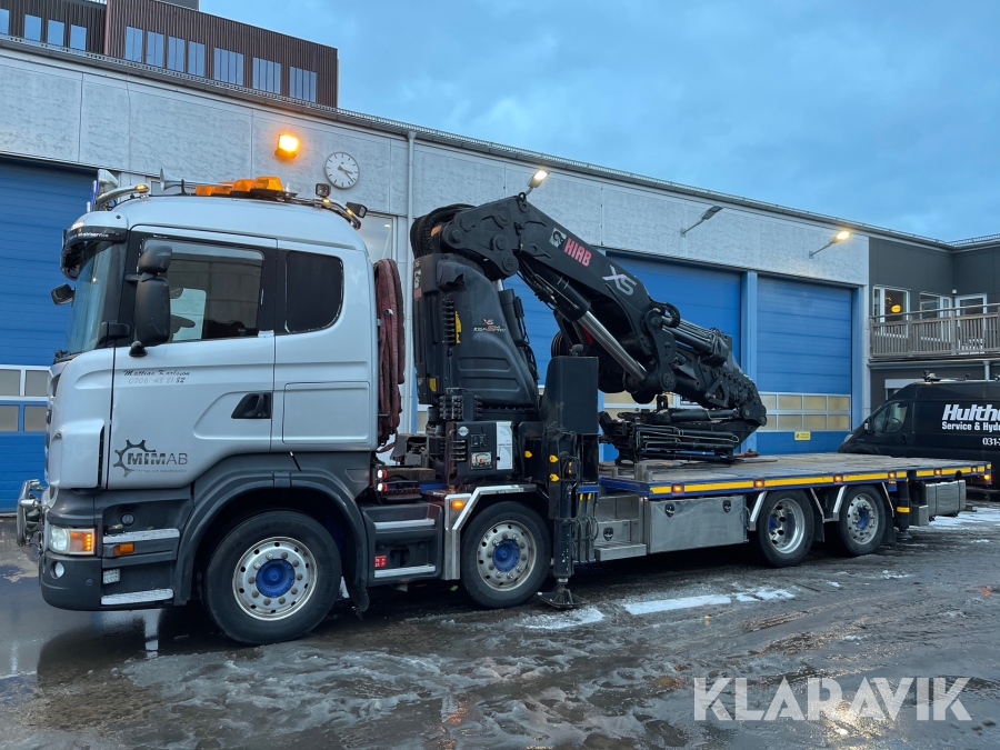 Bodbil Scania R480 endast 3,5 m hög