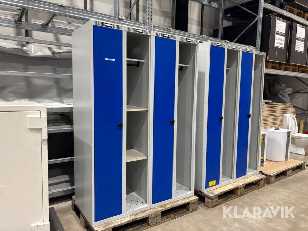 Klädskåp Blika GD 21-6055 2 st