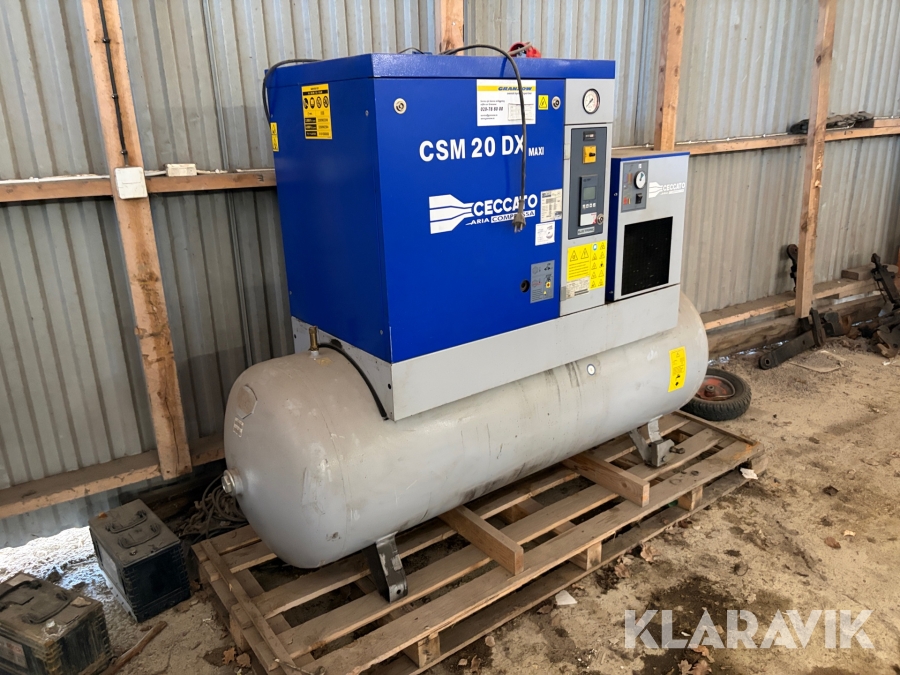 Skruvkompressor Ceccato CSM 20 DX MAXI