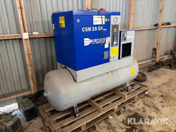 Skruvkompressor Ceccato CSM 20 DX MAXI