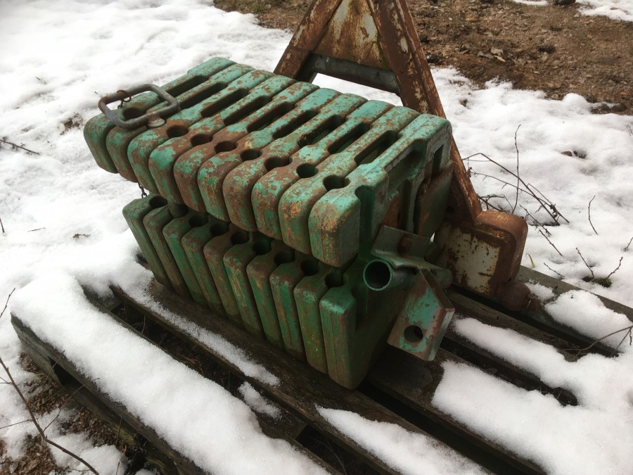 Traktorvikter 560 kg John Deere