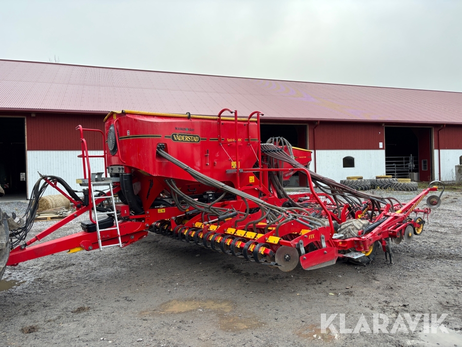 Såmaskin Väderstad Spirit 600C Kombi med FIX och biodrill/frölåda