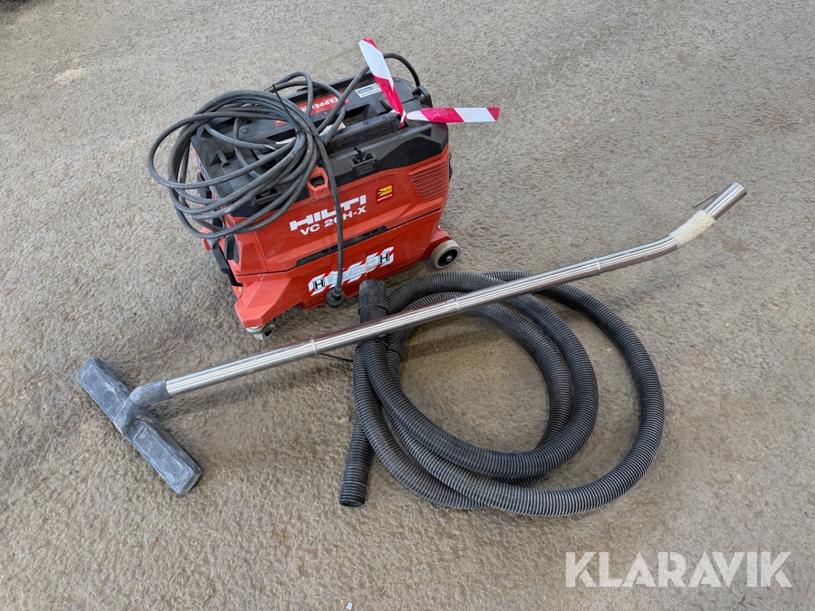 Byggdammsugare Hilti VC 20H-X våt/torr