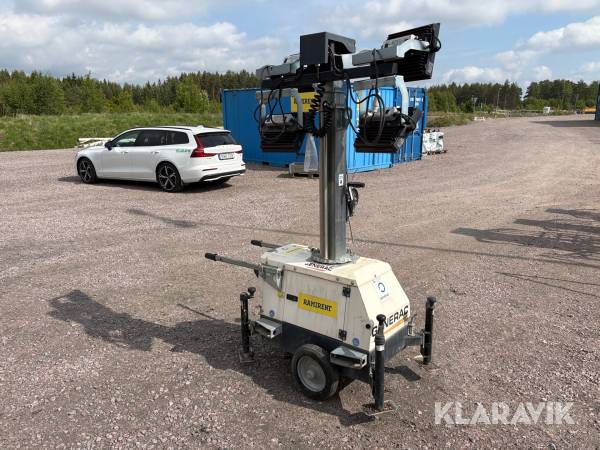 Belysningsmast Generac LinkTower 4x150W LED 7m