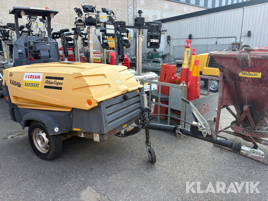 Kompressor diesel Atlas Copco XAS 97 DD
