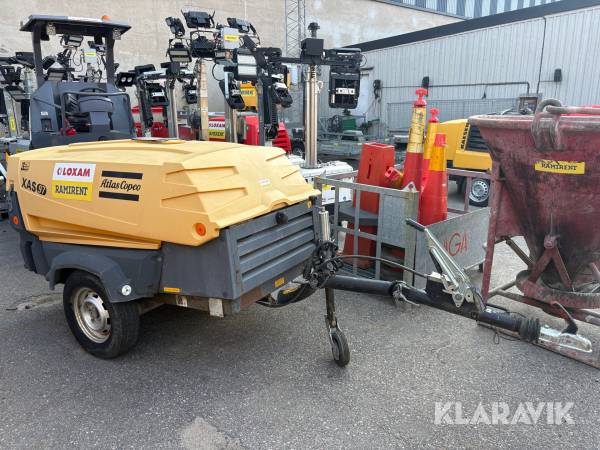 Kompressor diesel Atlas Copco XAS 97 DD