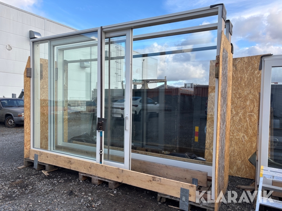 Glas- och skjutdörrsparti Hajom 40x26