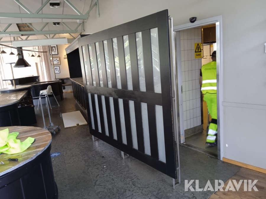 Avskärmningsvägg 1 st