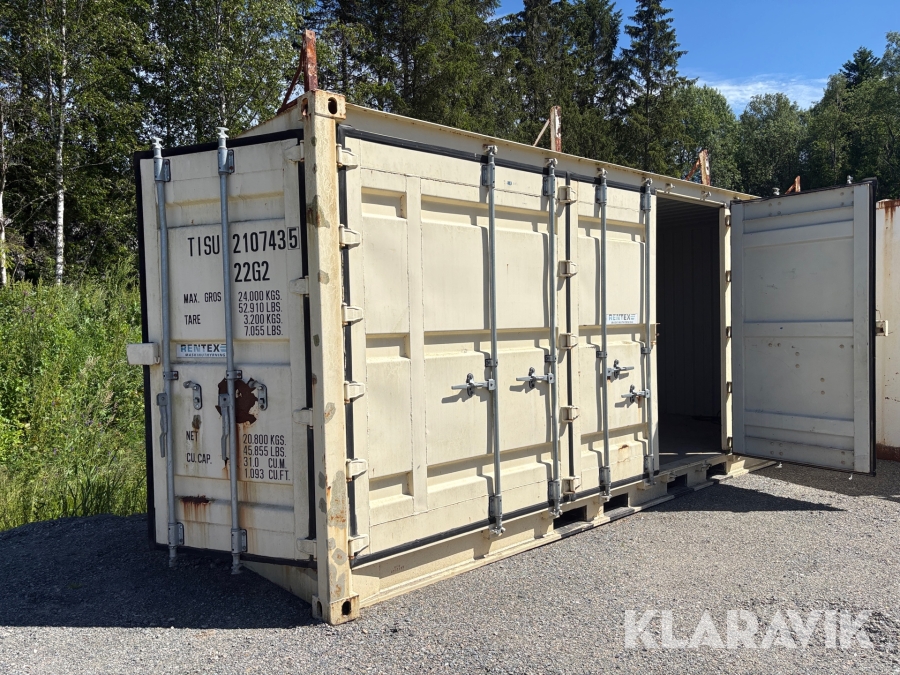 Container CHN RUPU-20S-003 20fot Öppningsbar sida
