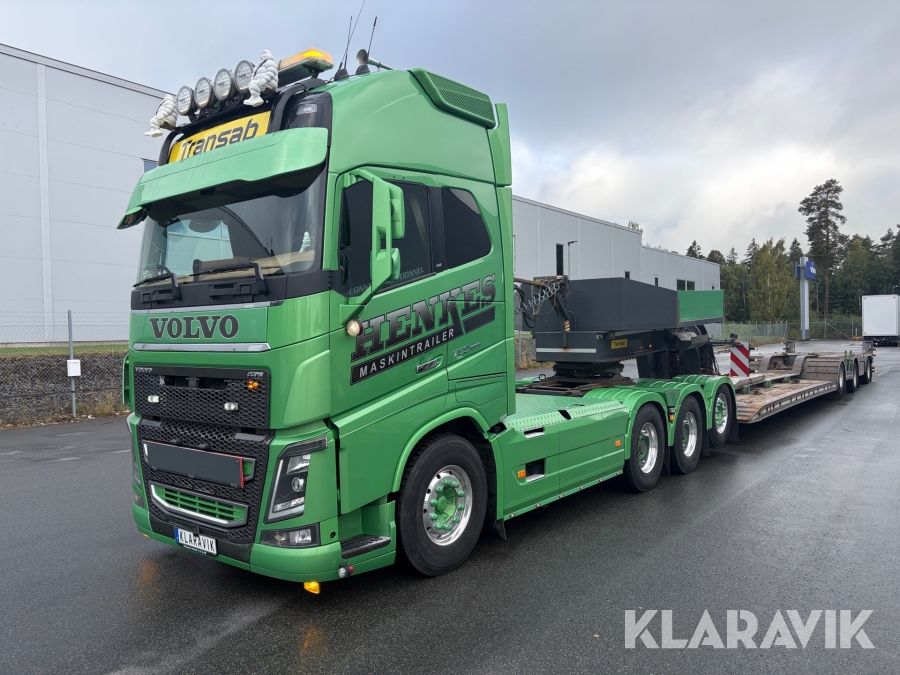 Maskintrailerekipage Volvo 750