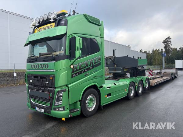 Maskintrailerekipage Volvo 750