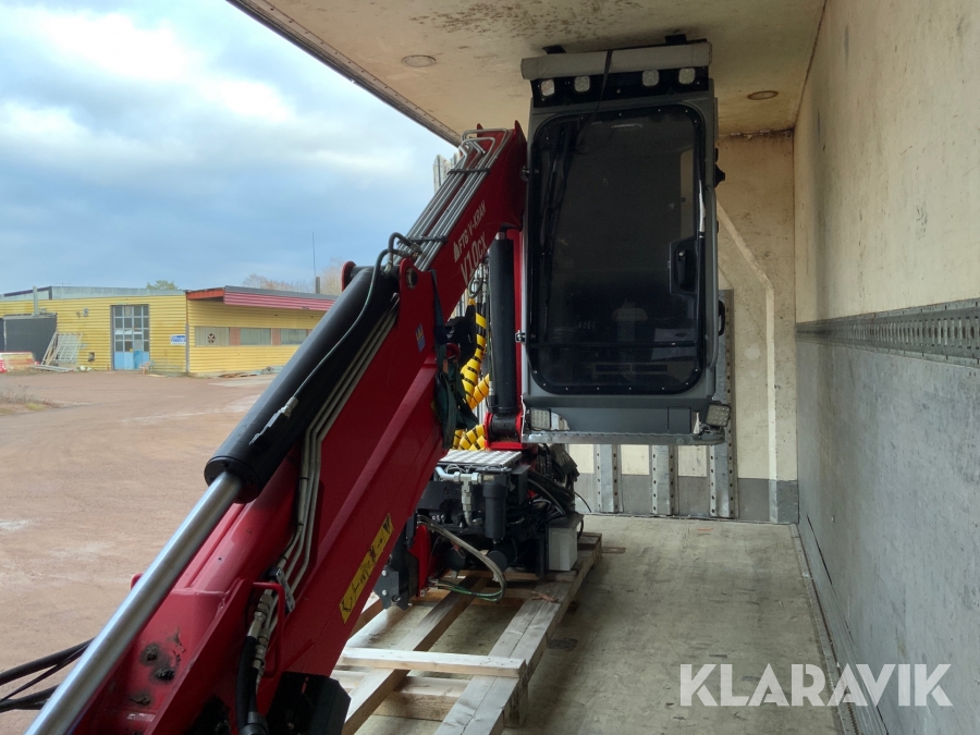 Timmerkran FTG V-Kran V10CX,96 med hytt 