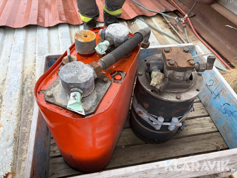 Hydrauliskpump med elektriskmotor  