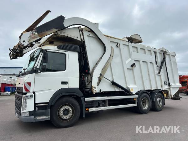 Sopbil / Frontlastare Volvo FM 6x2