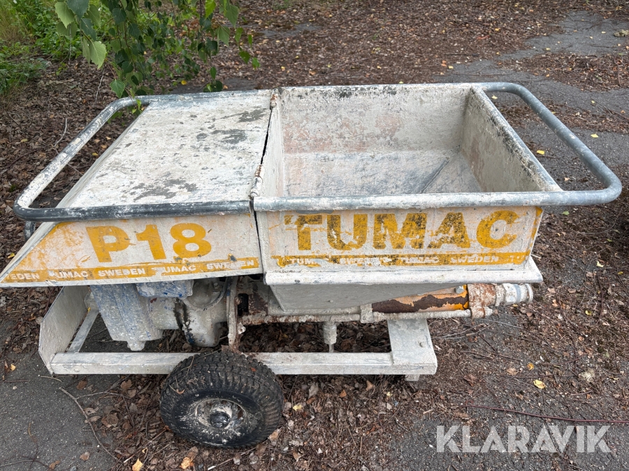 Putsspruta Tumac / Thab P18 med 1st slangsats
