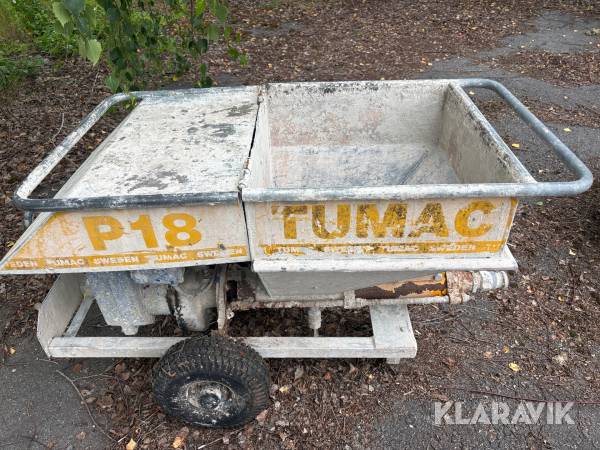 Putsspruta Tumac / Thab P18 med 1st slangsats
