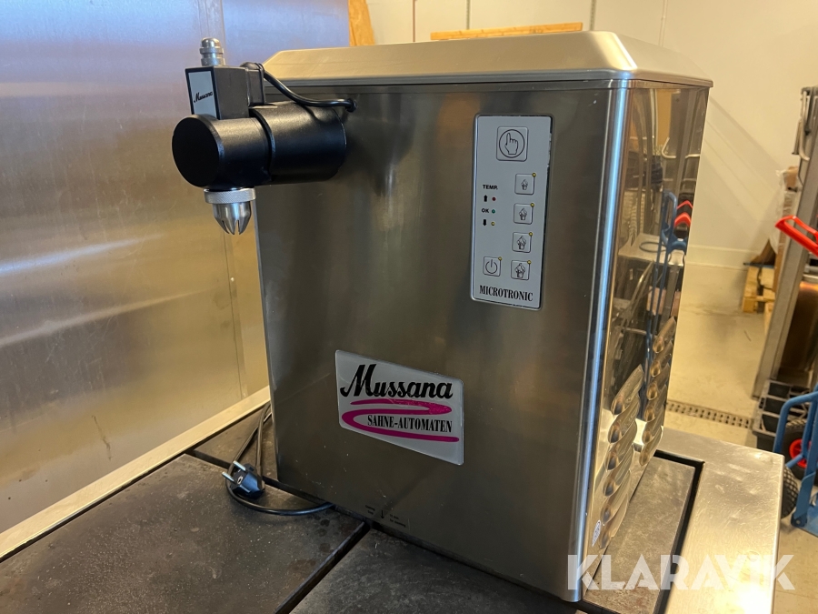 Gräddblåsare Mussana Grande 12 L