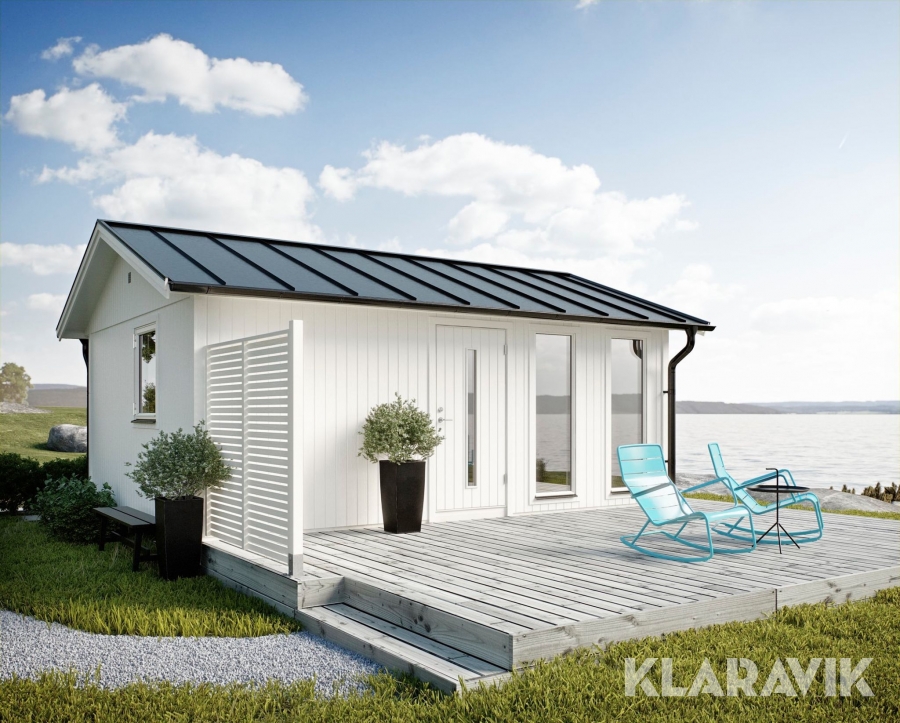 Attefallshus Attefall 25 kvm komplett