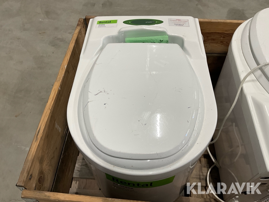 Frystoalett Coolcenter Privetti freezing WC