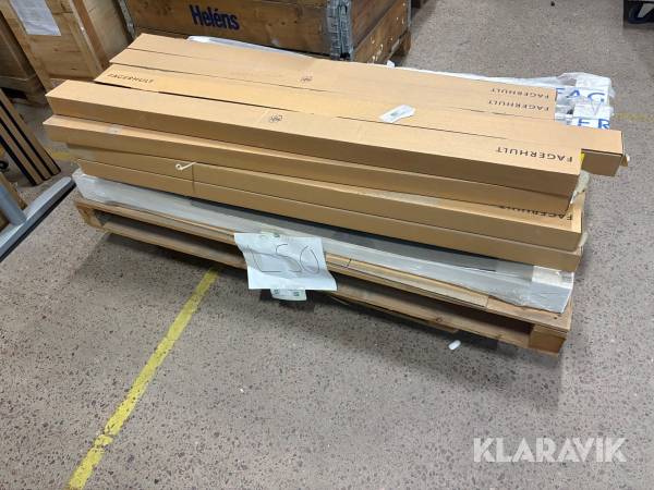 Armaturer Fagerhult 9 st
