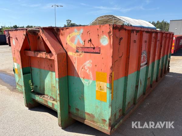 Lastväxlarflak 12 kubik 2 axligt flak
