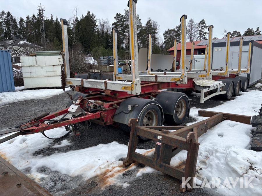 Släp för rörtransport