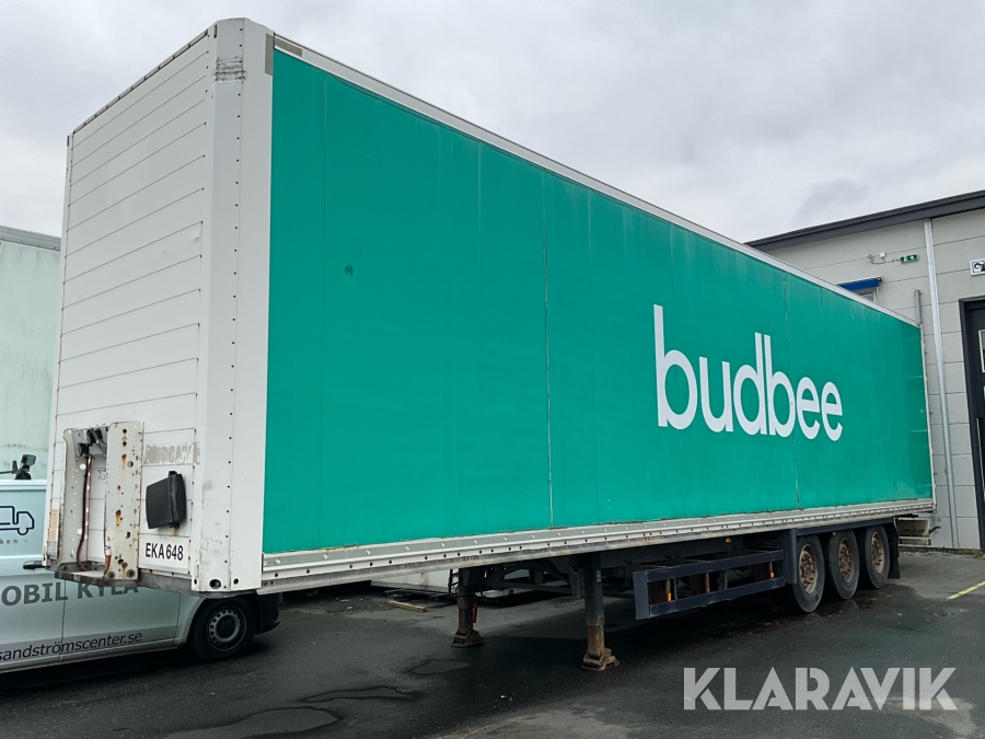 Släp S5 Schmitz Cargobull Scbs3b med plåtskåp