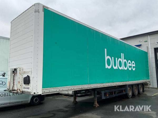 Släp S5 Schmitz Cargobull Scbs3b med plåtskåp