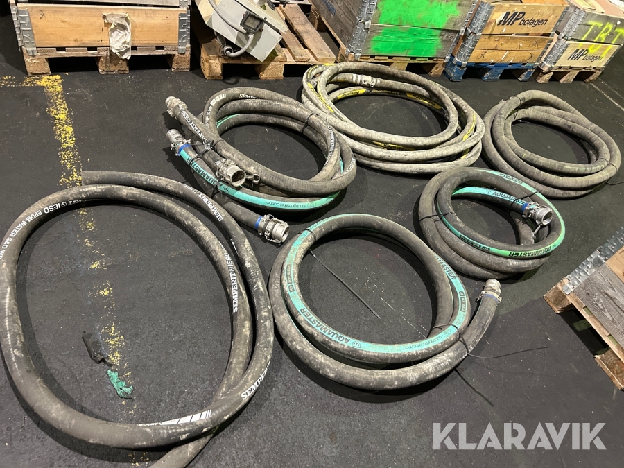 Armerade slangar Turbo Gomma Turino / Putzmaiser SD W.P 10 bar / 80 DN35 PB400 bar 6 st