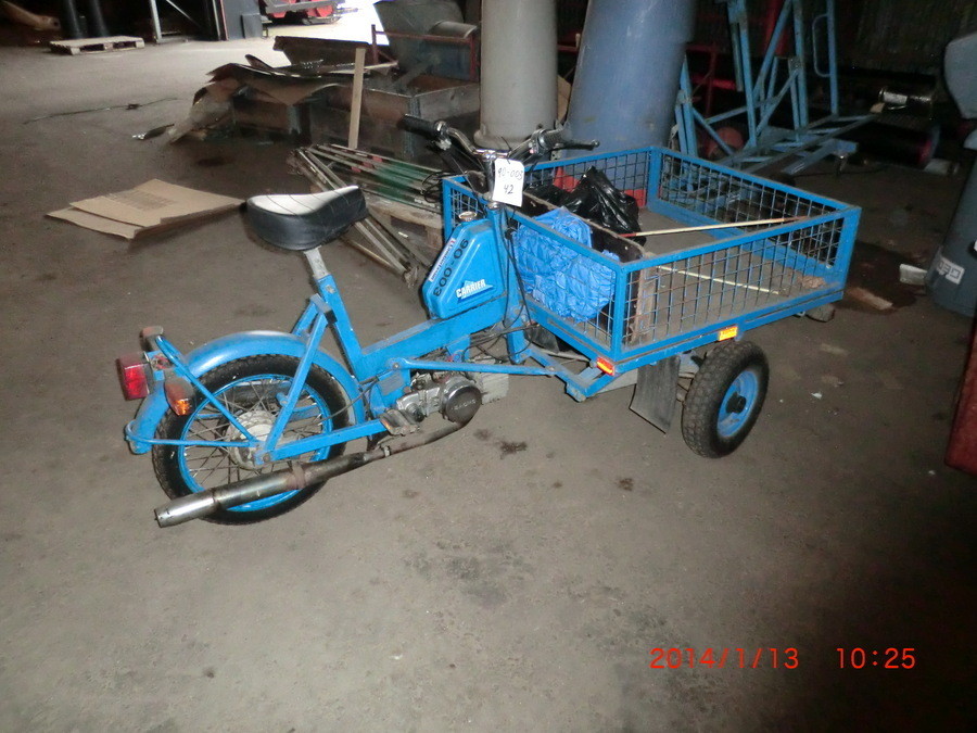 Transportmoped Moped Tvåtaktsmoped