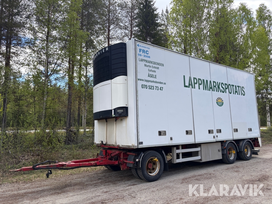 Skåpsläp Trailer - Bygg KT - 28