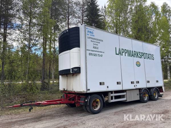 Skåpsläp Trailer - Bygg KT - 28