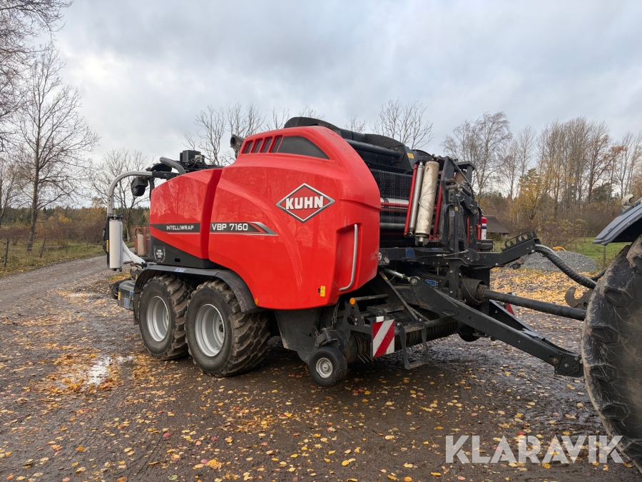 Rundbalspress Kuhn Intelliwrap VBP 7160