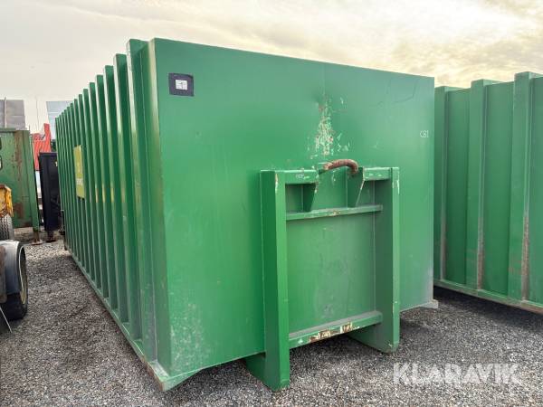 Container Wastec BH 30m3 på lastväxlarram