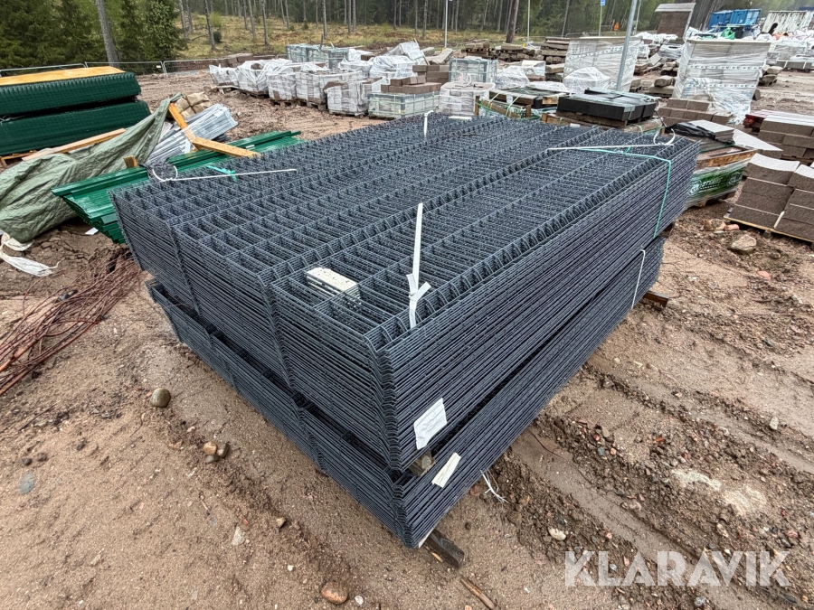 Panelstaket 300m Antracit