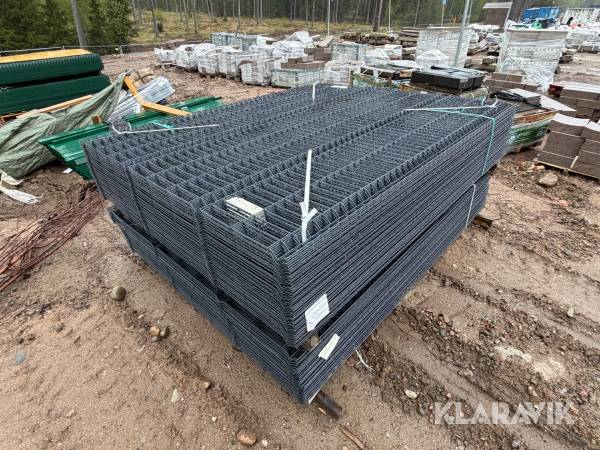 Panelstaket 300m Antracit