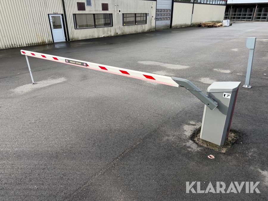 Automatiska bommar Heras MHTM MicroDrive med kvittoläsare