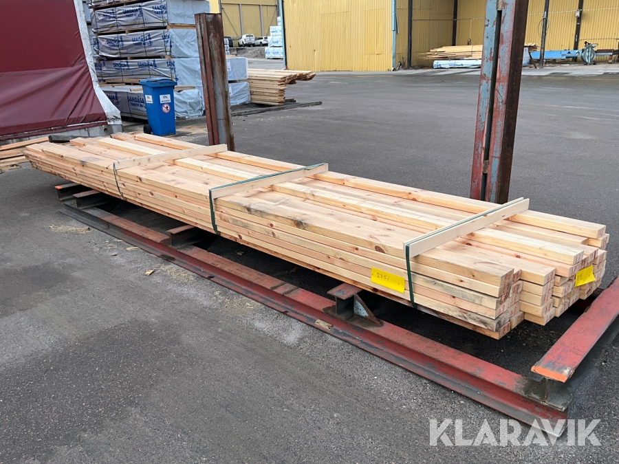 Virkespaket Hyvlat 45x120 219 Löpmeter